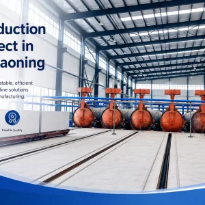 Huazhu Machinery AAC Production Line Project in Dalian, Liaoning
