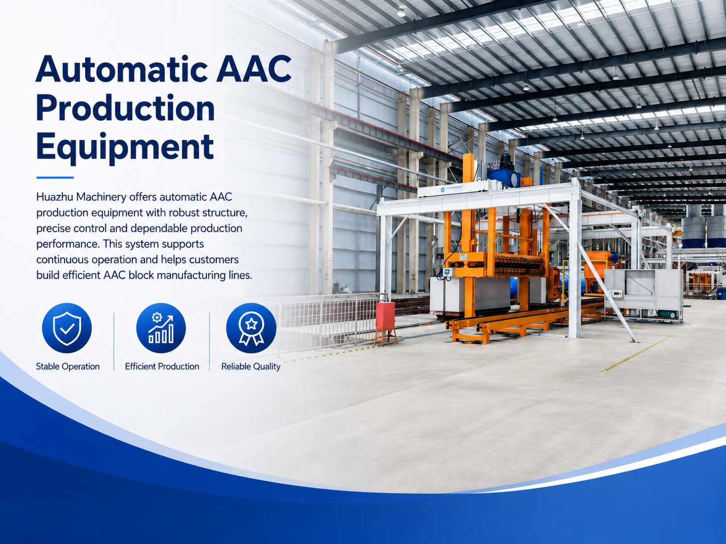 AAC packaging machine wrapping aerated concrete blocks