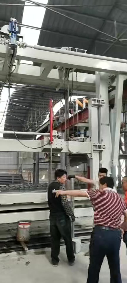 HUAZHU AAC mould side plates prepared for production line delivery