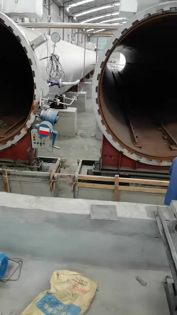 HUAZHU AAC block handling equipment between working stations