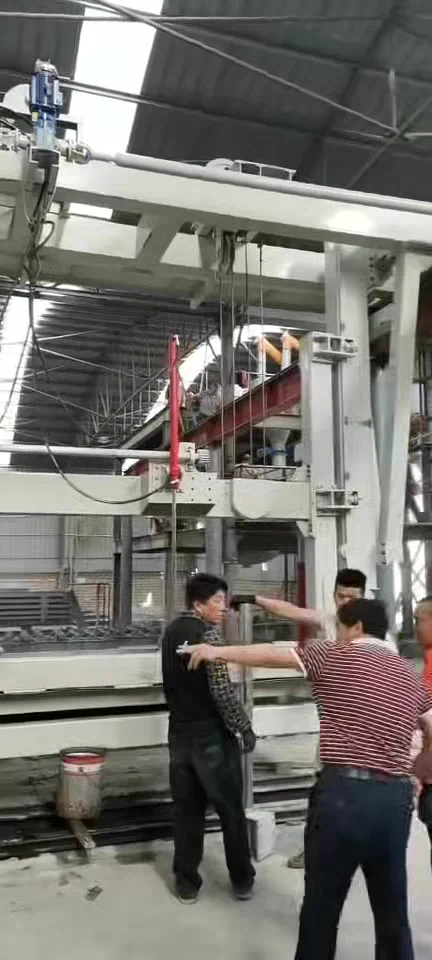 HUAZHU AAC mould side plates prepared for production line delivery