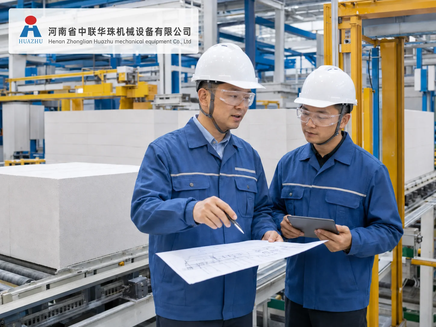HUAZHU AAC plant engineering support team