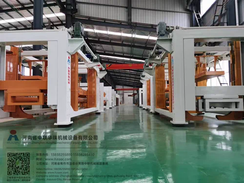 HUAZHU AAC block production line equipment in factory
