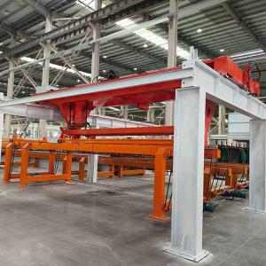 Aerated concrete panel production line